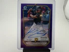 2026 Bowman Chrome Konnor Griffin CPA-KG Purple Refractor Auto /250