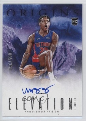 2023 Panini Origins Elevation Signatures /150 Marcus Sasser Rookie Auto RC 1qd2