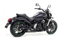 Arrow Auspuff Komplettanlage Dark Rebel Edelstahl Schwarz U. Aluminium FüR