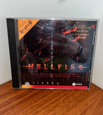 Diablo: Hellfire - Single Player Expansion Pack (PC CD-ROM, 1997)