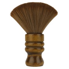 Large Barber Brush Neck Duster for Hair Cutting, Beomeen Soft Brown 