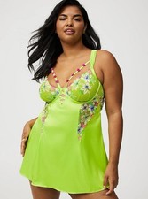 Torrid Lily Lace Underwire Babydoll & Tanga P...