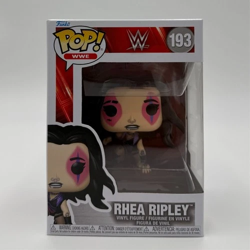 FUNKO POP! WWE RHEA RIPLEY WRESTLEMANIA XL VINYL FIGURE #193-PROTECTOR-FREE SHIP