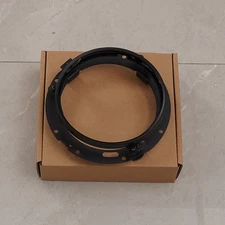 1PC 7" Black LED Headlight Round Mounting Bracket Ring For Jeep Wrangler JK TJ