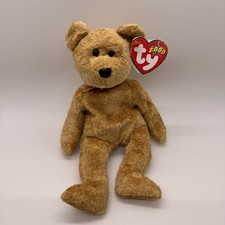 Ty Beanie Baby Cashew The Bear 2000 with Tag Errors