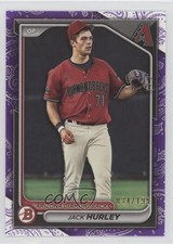 2024 Bowman Prospects Purple Pattern /199 Jack Hurley #BP-104 0s55