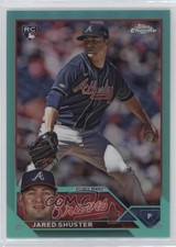 2023 Topps Chrome Update Aqua Refractor 116/199 Jared Shuster #USC18 ut4