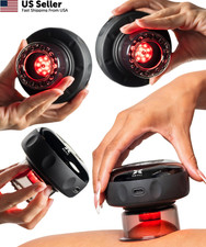 REVO The Original 4-in-1 Smart Cupping Therapy Massager, Red 4 Pack, Black