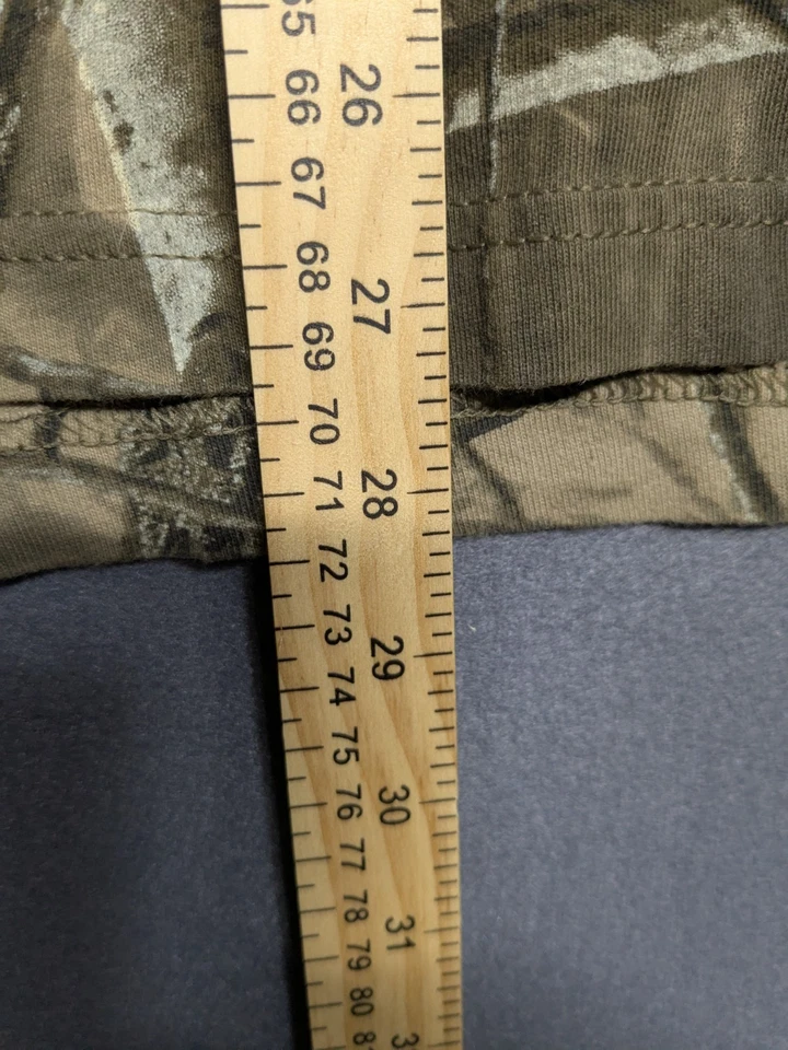 OUTFITTERS RIDGE Mens 3XL Long Sleeve Camo Shirt Hunting Realtree Pattern Cotton - Image 4 of 4