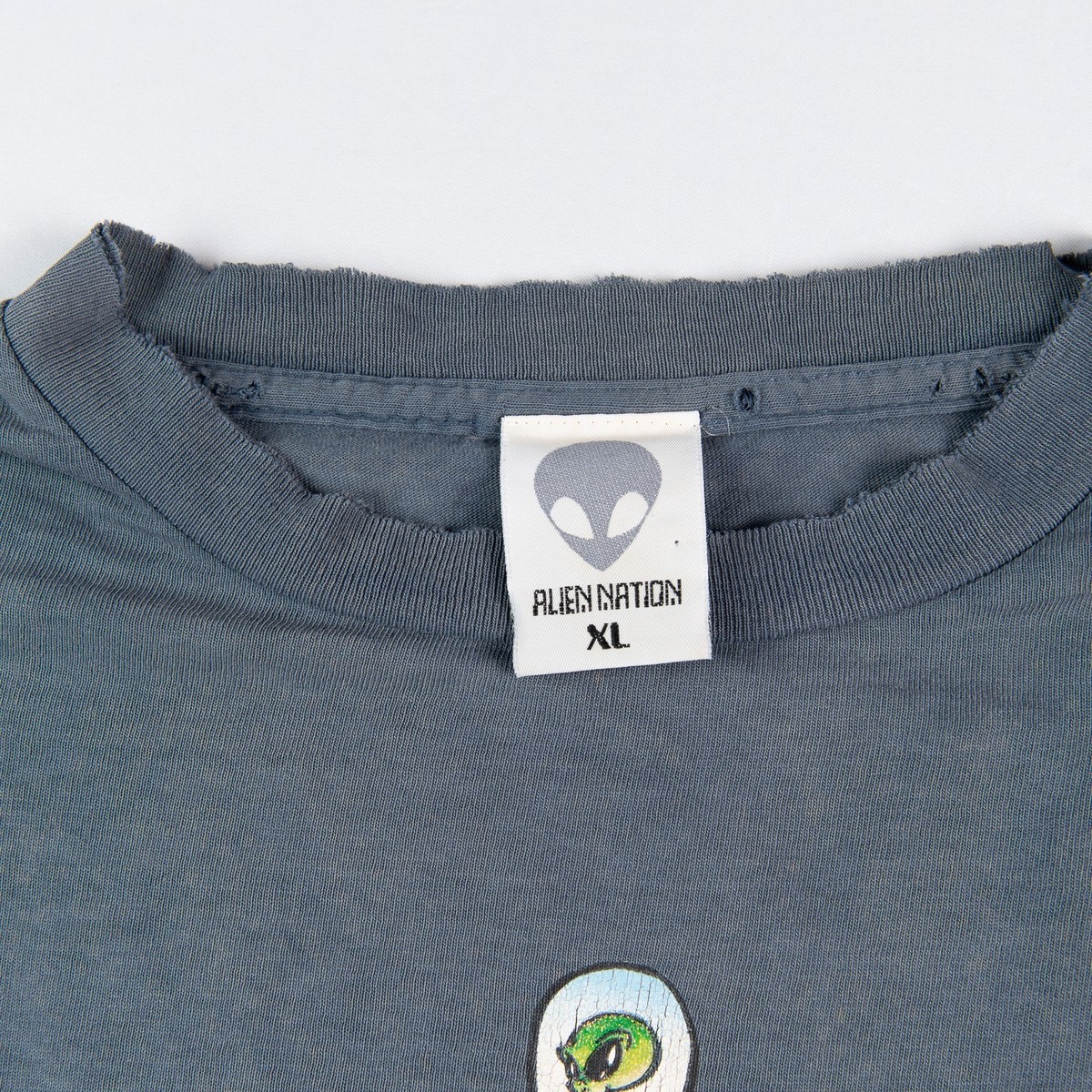 Vintage 90s Alien Nation Graphic T Shirt Mens XL Distressed Fade