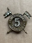 WW1 British Army 5th (Royal Irish ) Lancers Cap Badge 40mm