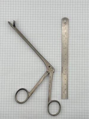 KARL STORZ 732703 SCHMEDEN Conchotom gerade 185mm Maul:9mm durchschneidend HNO - Bild 1 von 4