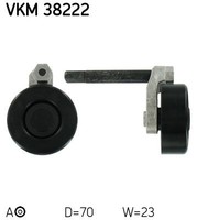 SKF Spannrolle, Keilrippenriemen VKM 38222 FüR BMW