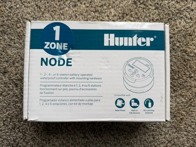 Hunter NODE-100 1-Station Battery Irrigation Controller w/ DC Solenoid (1)
