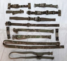 MTP Webbing Straps Job Lot of 12 Assorted Items For Collectors Spares or Repairs