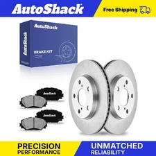 Front Brake Rotors Ceramic Pads for Toyota RAV4 Prius V 2008-2015 Scion xB