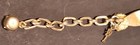 Vtg Crown Trifari Gold Tone Birthday Ribbon Necklace & Earrings... Pink  — photo 10