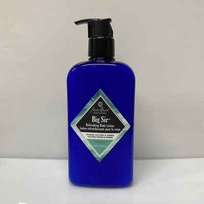 Jack Black Big Sir Body Lotion 16 fl oz, Blue Bottle (Marine & Amber)