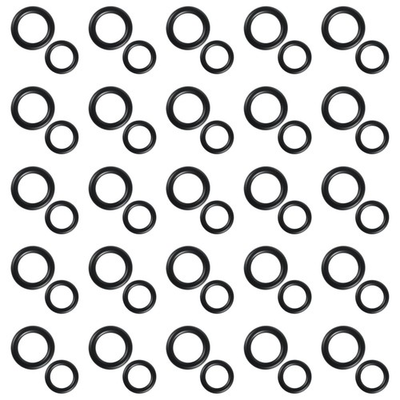 #ad #ad 50 Pcs Nitrile Rubber Pressure Washer O Ring Assortment Kit 2 Sizes Included $8.49