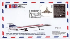 CO-RET42 FFC UNITED KINGDOM "40 Years 1st Flight Concorde 001" 2009