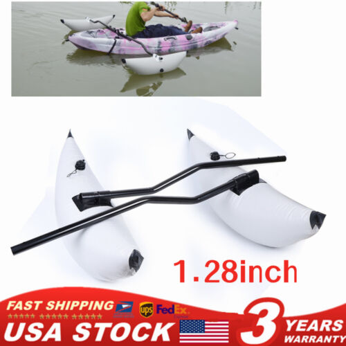 Kayak Canoe Outrigger Stabilizer PVC Inflatable Pontoon Fishing Float Tube Kit