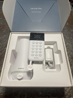 NEW unused SimpliSafe Home Security Base Station SSBS3 And Keypad SSKP3