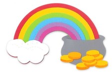 Sizzix Bigz Rainbow with Pot Of Gold die A11187 Retail 22.99