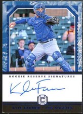 Kyle Farmer Rookie 2018 Panini Cornerstones Rookie Reserve Signatures Quartz #9 