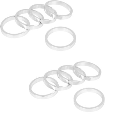 Fahrradschaft Abstandhalter 5 mm Legierung 1'' A-Headset Lenkerschaft (10er-Pack)
