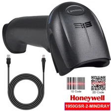 Honeywell Xenon 1950GSR-2-MINDRAY 1D 2D USB Barcode Scanner Reader W/ USB Cable