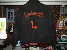 DARK REGAL Vtg 50s 1960s Chain Stitch CORDUROY Jacket Lyndonville New York USA