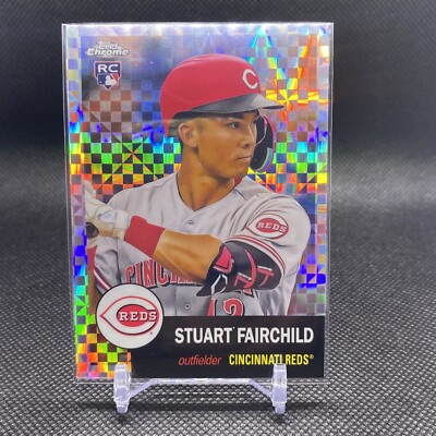 2022 TOPPS CHROME PLATINUM Xfractor SP STUART FAIRCHILD RC