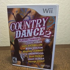 Country Dance 2 Nintendo Wii Video Game Game Mill - No Manual