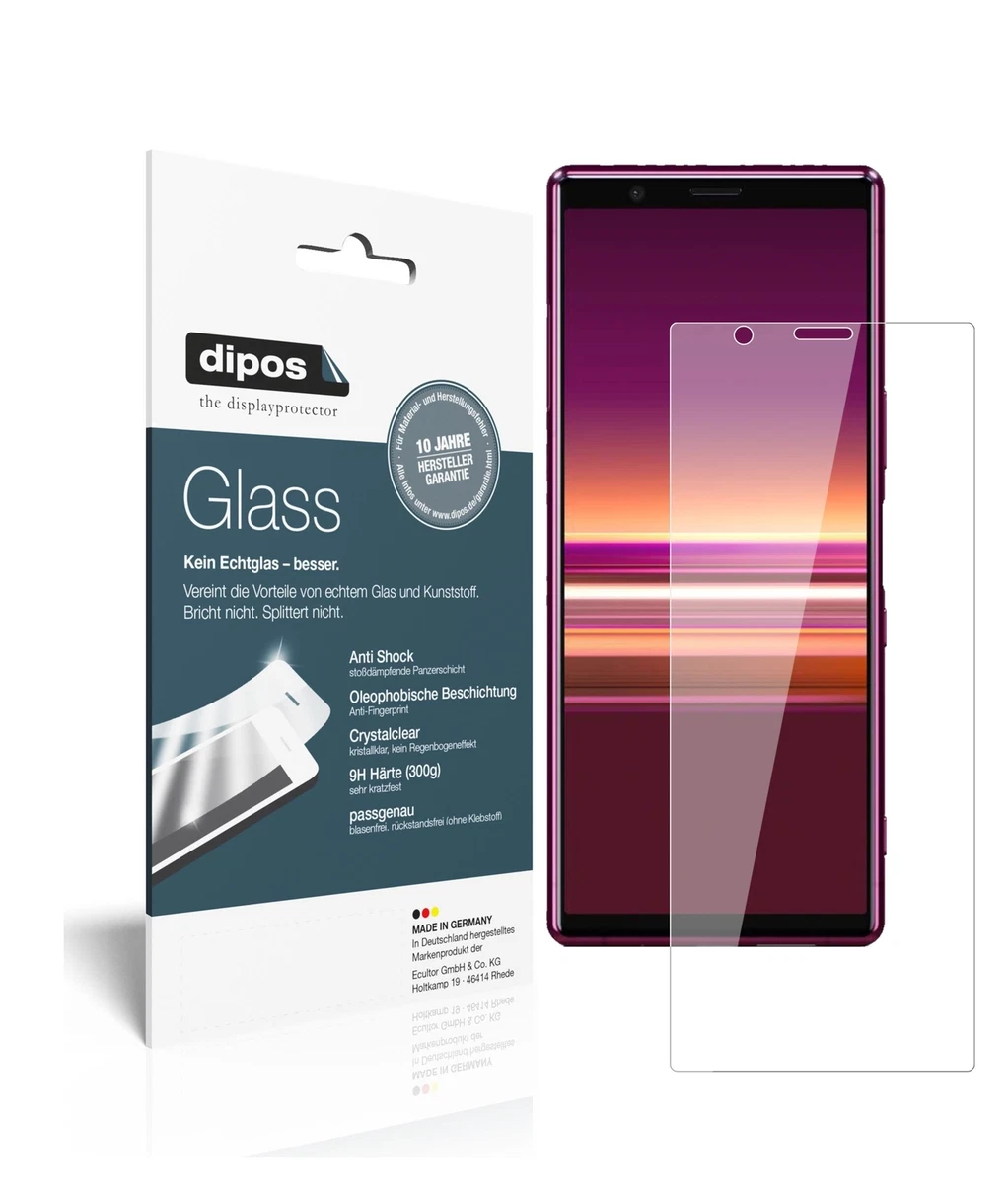 Dipos 2 Pellicole Protettive In Vetro Flessibile 9H Per Sony Xperia E5 – Anti-urto E Anti-graffio
