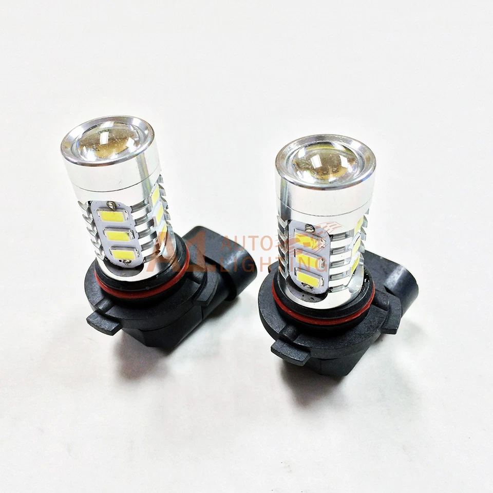 2x Blanco 9006 HB4 15w Alta Potencia Bombillas LED Brillantes 5730 SMD Luz Antiniebla Repuesto Foto 2 de 4