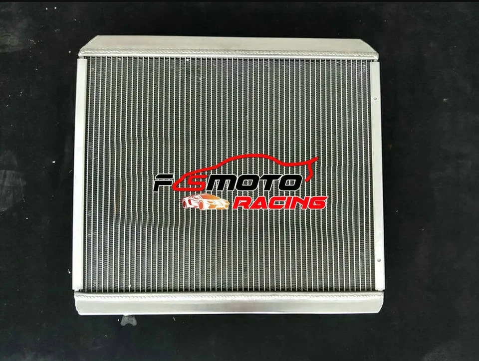 Radiador de aluminio de 3 filas para Mercedes Benz W113 280SL 280 XL 1967-1971 70 2,8 L AT Foto 4 de 4