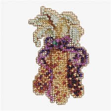 Autumn Harvest Corn Cross Stitch Kit - Beaded Ornament MH18-1202