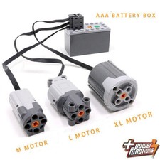 4pcs LEGO Power Functions 88000 Battery Box Three M Motors 8883 8882 88803 Set