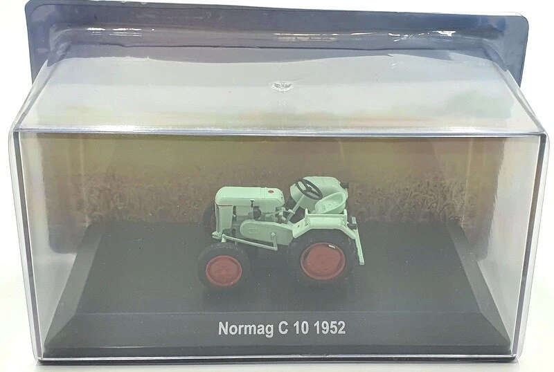 Hachette 1/43 Scale Model Tractor HL46 - 1956 Normag C 10 - Green - Image 4 of 4