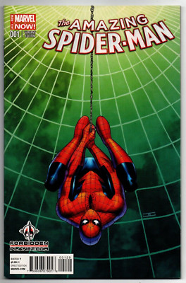 Amazing Spider-Man # 1 Forbidden Planet Variant 1st Cindy Moon Cameo 2014 New