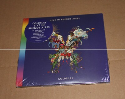 COLDPLAY -- LIVE IN BUENOS AIRES -- DIGIPACK DELUXE 2 CDs -- NEU