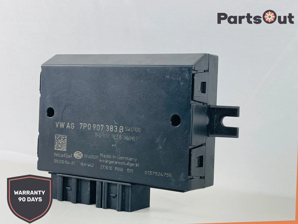 2011-2014 VOLKSWAGEN TOUAREG TRAILER TOW HITCH BRAKE CONTROL MODULE OEM - Image 3 of 4