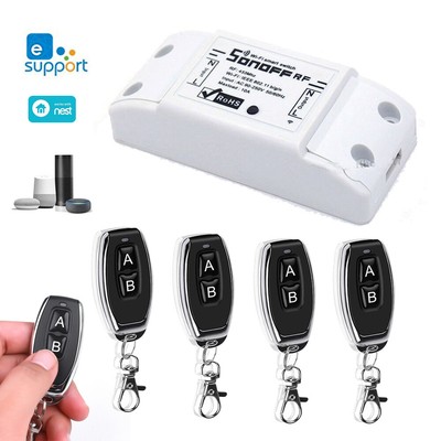 Sonoff RF Wireless WiFi Funk Lichtschalter An/Aus Modul mit 433mhz Fernbedienung