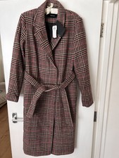Vera Moda Wool Blend Coat Women’s Size Large Brand New Rrp £85