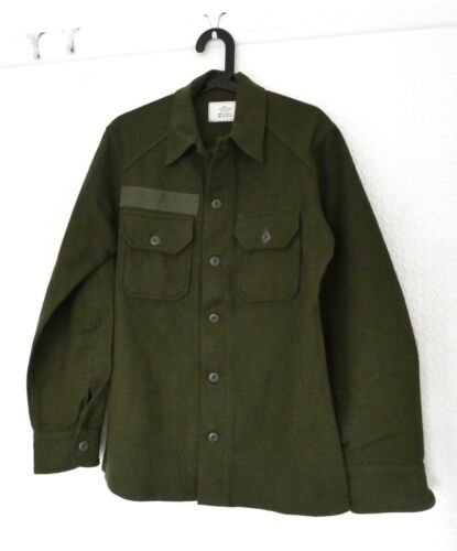 RARE UNISSUED Vintage Genuine US Army Wool/Nylon Combat Shirt 1968