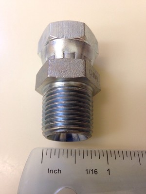 Adattatore SAE 8 Femmine X 1/2 NPT Maschio Dritto 6404-08-08 9-6404-8-8 - Foto 14