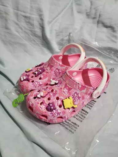 Hello kitty crocs for adults sale