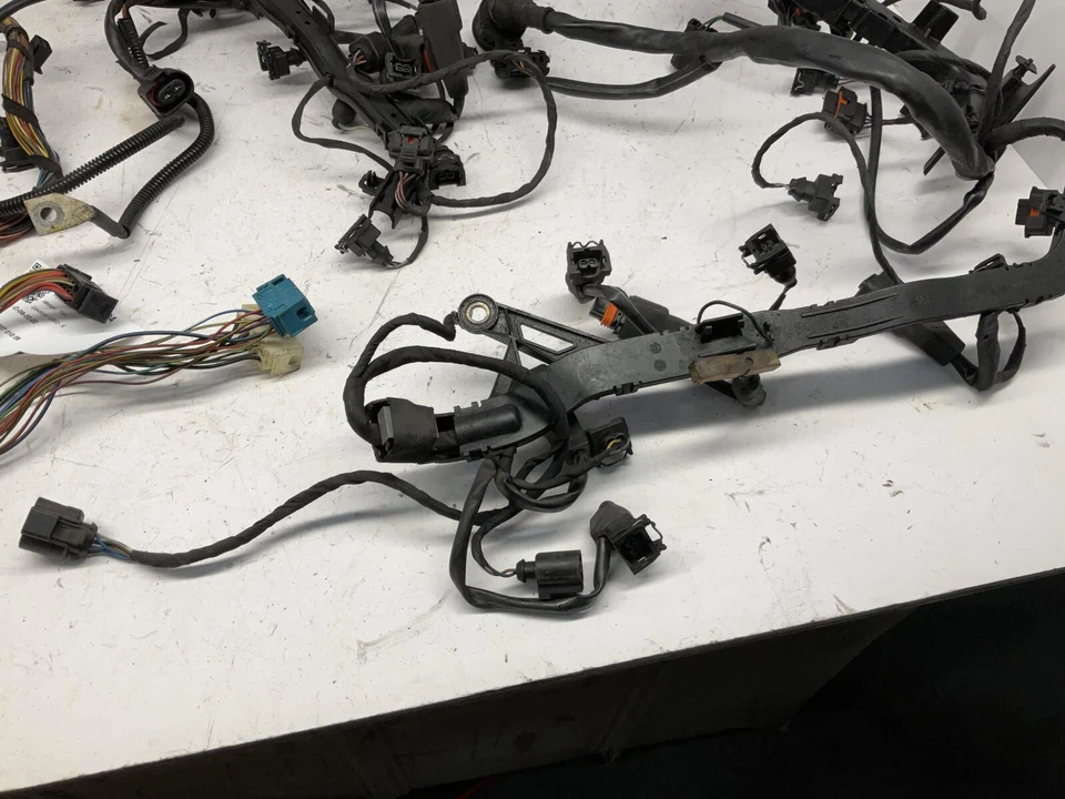 Arnés de cableado del motor Porsche 987 Boxster Cayman Tiptronic 2007-2008 98760701009 Foto 2 de 4