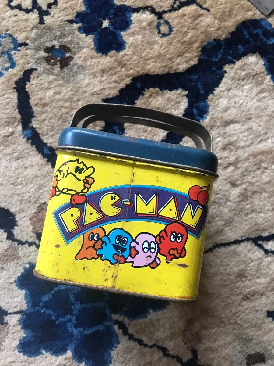 Vintage 1980 Bally/Midway PAC-MAN Kids' Arcade Game Metal Lunch