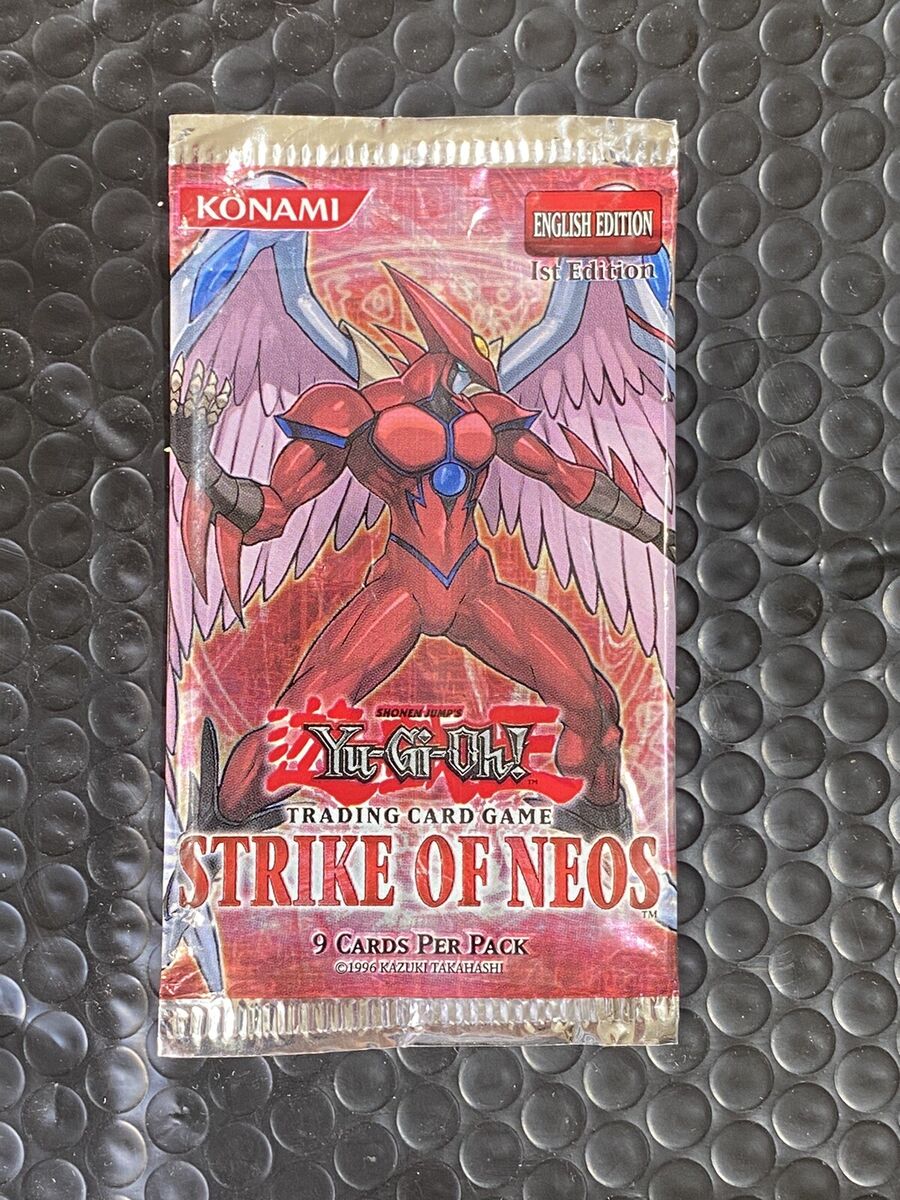 YuGiOh! - Strike Of Neos (STON) 1st Edition EMPTY! Booster YuGiOh! - Strike Of Neos (STON) 1st Edition EMPTY! Booster